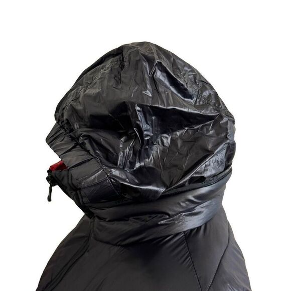 Michael Kors Quilted Nylon Puffer Coat Jacket Neoprene Sleeves Women’s Large - Picture 5 of 13